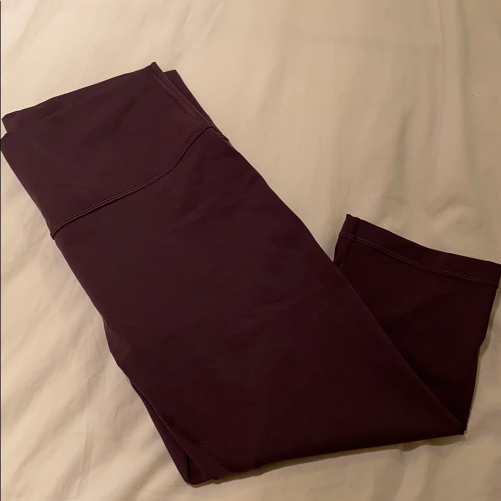 Lululemon Wunder Under Crop HR Legging